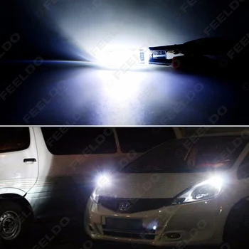 5 ks Auto T10 194 501 W5W 5730 6SMD Silikónové 6 LED Strane špz Svetlo Klin Lampa 7-Color #FD-2903