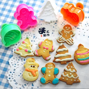 5 ks Cake Pečiatka Biscuit Formy 3D Cookie Piest Fréza Pečivo Zdobenie DIY Potravín Fondant Pečenie Plesne Nástroj 83 Štýl pre Výber