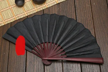 5 KS DIY Čínske maľby prázdne obyčajný high-grade plátno ventilátora ručné skladanie ventilátor prázdne ventilátor darček plavidlá, skladanie ventilátor