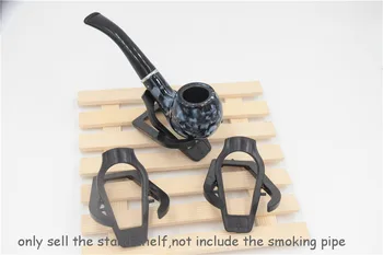 5 ks dreva fajčenie rúry bylina tabakových cigariet rúry Skladací Plastový Stojan Držiak výstava obchod konzolu displeja skladacie police