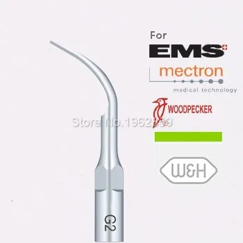 5 ks G2 zubné scaler tipy stomatologické zariadenia, ultrazvukové scaler tip G2 zubár nástroj na bielenie zubov pre EMS & Ďatle