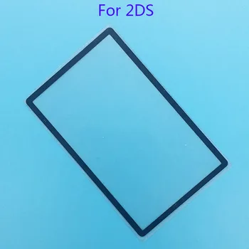 5 ks Nový Náhradný Diel pre Nintendo 2DS Hornej Hornej Obrazovke LCD Objektív Prednej Plastový Kryt
