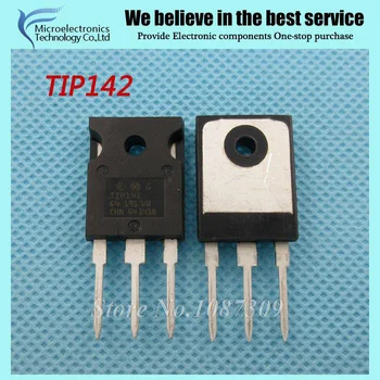 5 ks TIP142 NPN TO-247 Darlington Tranzistory Darlington nový, originálny