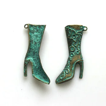 5 ks Vintage Prívesok Ryby / anjelské Krídla Antické Bronzové Fit Náramky, Náhrdelník DIY zobrazili kľúčové tlačidlá Pre Šperky Robiť Šperky Materiál