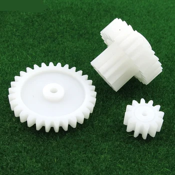 5 ks Znížená nylon výstroj Plastové gears/M1 30 zub veľký krútiaci moment / 2.8 mm otvor/ čelné prevodovky/hračka príslušenstvo/Technológia model diely