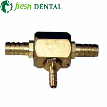 5 KS Zubná 3 spôsob Ventil zubné tri prijať ventil 3 konektory kovové ventil Dentálne materiály Zubárske kreslo jednotky príslušenstvo SL1220