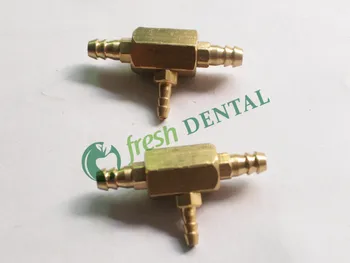 5 KS Zubná 3 spôsob Ventil zubné tri prijať ventil 3 konektory kovové ventil Dentálne materiály Zubárske kreslo jednotky príslušenstvo SL1220