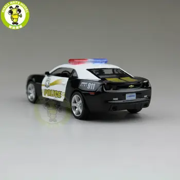 5 palcový RMZ Mesto Chevrolet CAMARO Diecast Model Policajné Auto Hračka Chlapec Dievča Darček Kolekcie Hobby Vytiahnuť Späť