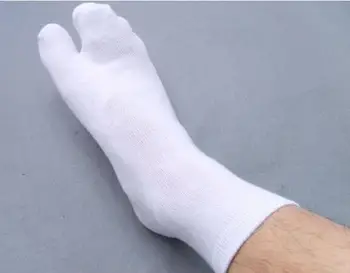 5 Párov Unisex Japonské Kimono Geta Split Prst Ponožky Zaniesť Flip Flop Bavlna Tabi Meias Harajuku Doprava Zadarmo