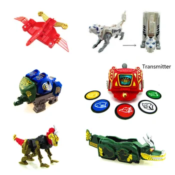 5 V 1 Akcia Obrázok Transformáciu Robota Deti, Hračky, Darčeky Výkon Ranger Zostaviť Megazord