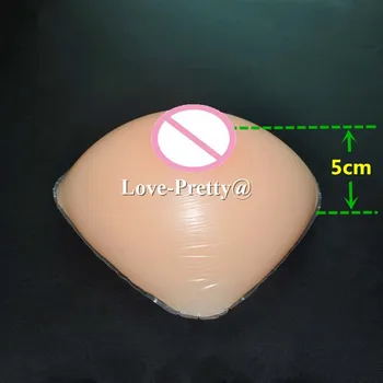 500g šálka veľkosť mastektómii podprsenka vložky, 5cm podprsenky, silikónové prsia formy pre ženy transgender crossdresser prsia formy