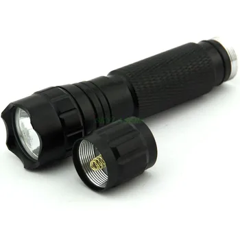 501B Žltá/Zelená/Červená/Modrá/UV LED Svetlo 300 Lumen XPE Lanterna Prenosné Baterka Pochodeň Pre Outdoor, Lov Taktická Baterka