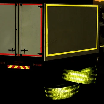 50mm X 50m Reflexné Pásky Samolepiace Nálepky Odtlačkový Dekorácie Film Bezpečnosti Dieťa Motocykel Nálepky na školský autobus