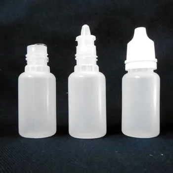 50PCS 10 ml Prázdne Plastové Stlačiteľný Kvapkadla Fľaše Očí, Kvapalina Kvapkadla Vzorky