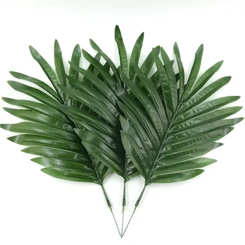 50Pcs 2Kind Veľké Umelé Falošné Monstera Palma Listy Zelené Plastové Leaf Svadobné DIY Dekorácie Lacné Kvety, Listy Rastlín