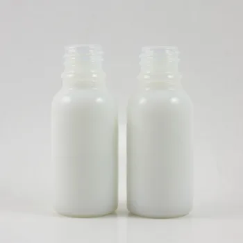 50pcs 30 ml pearl white Esenciálny olej fľaše / sklenených fliaš / Kvapkadla fľaše / striebro hliníkový spp / sérum fľaše