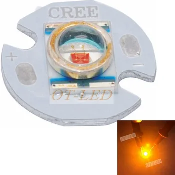 50PCS CREE 3W LED XRE Q5 LED cree XLamp 3W xr-e led Neutrálna Biela Teplá Biela Žltá Oranžová 3W LED Svetlo Dióda na 16 mm 20 mm PCB