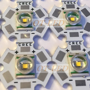 50PCS CREE 3W LED XRE Q5 LED cree XLamp 3W xr-e led Neutrálna Biela Teplá Biela Žltá Oranžová 3W LED Svetlo Dióda na 16 mm 20 mm PCB