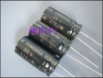 50pcs ELNA pôvodné TONEREX medi pin audio kondenzátor 35v470uf 12.5x25 doprava zadarmo