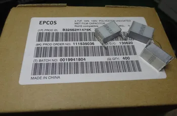 50pcs EPCOS 4.7 uf / 100v (4u7f 475) 15 MM Melaleuca Tortu Kapacita B32562H1475K doprava zadarmo