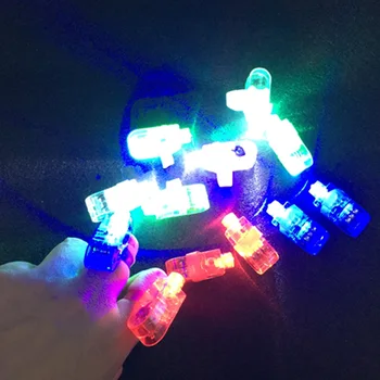 50pcs Led Prst Svetlá Laser Emituje Svetlá Žiariace Lúče Oslniť Oslavy Svadby Festival Dieťa Narodeniny, Party Dekorácie