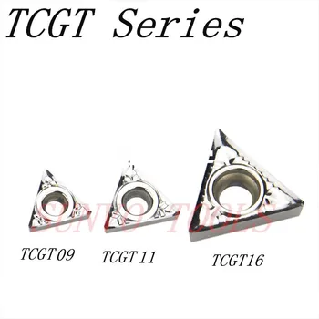 50pcs TCGT110202/TCGT110204/TCGT110208-AK H01 KORLOY CNC Karbidu hliníkové vložiť STGCR/STFCR vnútorného otáčania nástroja
