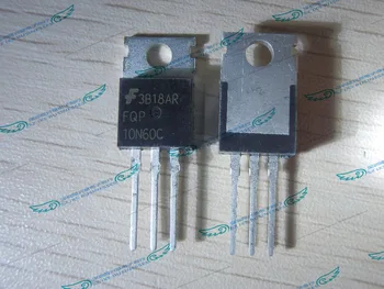 50pcs/veľa FQP10N60C FQP10N60 10N60C 10N60 600V 9.5 A TO220 N-kanálového MOSFET tranzistorov