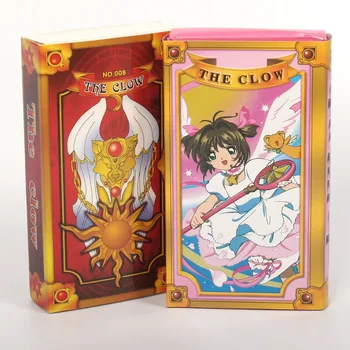 55pcs Anime Cosplay Card Captor Sakura KINOMOTO Clow Karty Tarot