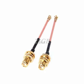 5cm RG178 Predlžovací Kábel Pozlátené RF Rovno SMA Female Jack IPEX Pigtail Konektor Kábel 5 KS/SET S18