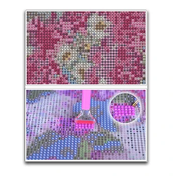 5D DIY diamond mozaiky diamond výšivky spálňa cartoon zvieratá diamond maľovanie cross stitch dolphin planéty nočné scenérie Y0