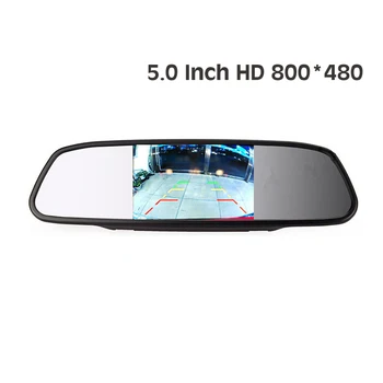 5inch HD Digital Auto Zrkadlo Monitor DC 12V auto Monitor 5