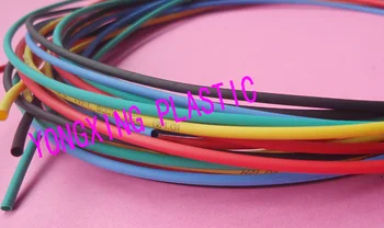 5M/veľa 3.0 mm vysoká kvalita a pohodlie teplom zmraštiteľná hadica zmenšovať pomer 2:1 pre drôt, kábel 7 farieb pre vaše vybrať
