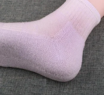 5pair Farbou 3d Mužov Ponožky pánske bavlnené Ponožky Ponožky muž muž sox čistý bavlnený uterák spodnej časti ponožky, biela sivá, čierna