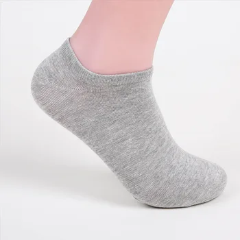 5pairs/veľa Jar Leto Mužov Bavlnené Ponožky Pre mužov Business Bežné Pevné Farby Krátke Ponožky Meias Mužov Ponožky, Papuče 2018