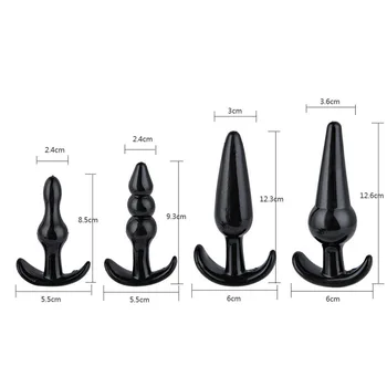 5pc Bullet Análny Vibrátor Plug Sexuálne Hračky pre Ženy & Mužov Zadok Zástrčky Sex Produkty pre Análny Masturbácia Masér Análny Sex Vibrátor