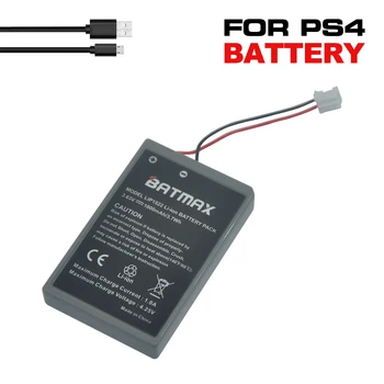 5Pc PS4 Gamepad LIP1522 1000mAh Nabíjateľná Rozšírená Náhradné Batérie+ 5 USB Kábel pre Sony Playstation PS4 Radič