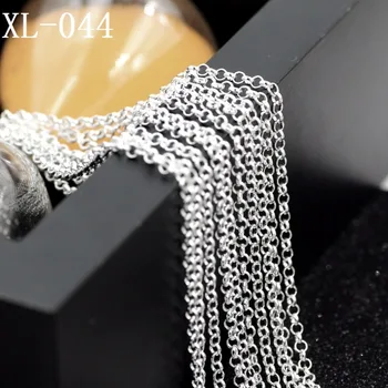 5ps/balík 925 sterling silver náhrdelník 925 sterling silver perly nové ženské perlový náhrdelník Mincový striebro náhrdelník jewel