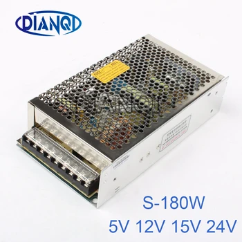 5V 13.5 V 24V power suply 12v hz 180w ac na dc 15A Prepínanie Napájací zdroj pre LED Pásy svetelný výstup s-180-12 Vstupné 220v alebo 110V