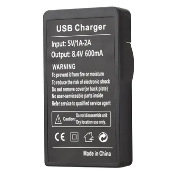 5V USB Nabíjačka Pre Canon Náhradná Nabíjateľná Li-ion Batéria BP-827 BP 827 BP827 Zálohovanie kontakty batérie Nabíjanie Nabitie
