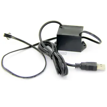 5v USB Veľké invertor pre el drôtu, el pásky a el panel (10-20 m)