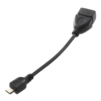 5x Nový USB 2.0 Žena Micro USB B Samec OTG Kábel Dátum
