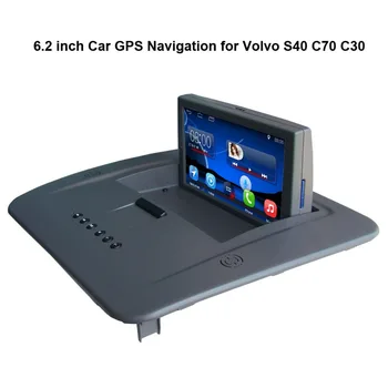 6.2 palcový Android Kapacitné Dotykový Displej Car Media Player pre VOLVO S40,C30,C70 GPS Navigácia, Bluetooth, Video prehrávač