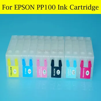 6 Ks/Veľa Prázdnych PP100 Ink Cartridge Pre Epson PP-100 PP100N PP100AP PP-100N PP-100AP Tlačiareň