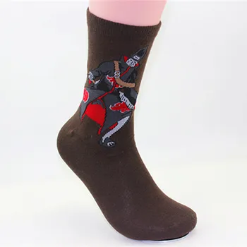 6 pair/set Roztomilé Japonskom Anime Naruto Ponožky Uzumaki Naruto Tlač Bavlna cosplay Ponožky Príslušenstvo 91804