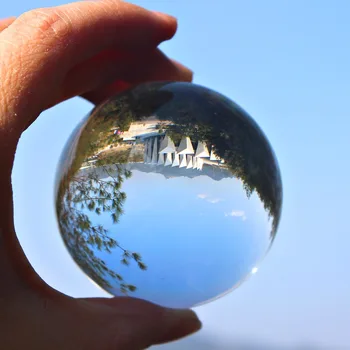 60 mm Zriedkavé Jasné K9 crystal ball Oblasti krištáľové sklenené gule na predaj fengshui loptu pre domáce dekorácie