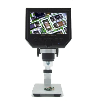 600 X Digitálny Mikroskop 3.6 MP HD Mobilný Telefón Údržba Elektronických Video Mikroskopom Pcb Opravy zväčšovacie sklo S Al-zliatiny Stentu
