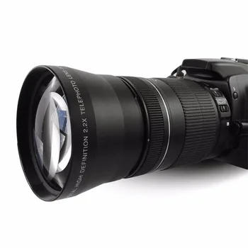 67mm 2,2 X High Definition Digital teleobjektívu pre Canon, Nikon OLYMPUS Pentax Sony Všetky 67mm Niť Fotoaparát