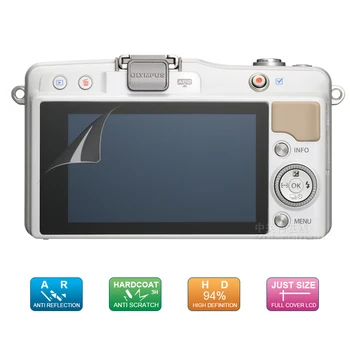 (6pcs, 3pack) LCD Stráže Film Screen Protector pre Olympus E-PL6 E-PL5 E-PM2 EPL6 EPL5 EPM2 E PL6 PL5 PM2 Digitálneho Fotoaparátu