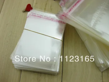 7*16 cm, 1000pcs X Samolepiace Tesnenie funkcie opp plastové tašky - Všetko Jasné reclosable poly podobne lepidlo pásky reclosable Šperky balík