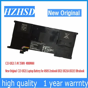 7.4 V 35WH 4800MAH Nový, Originálny C23-UX21 Notebook Batéria pre ASUS Zenbook UX21 UX21A UX21E Ultrabook